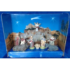 Nativity set (9 pieces)